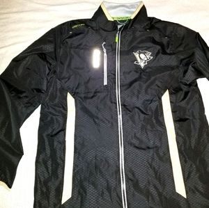 Reebok Pittsburgh Penguins Coaches Jacket Medium